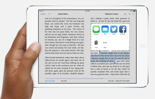 iBookstore привлекает 1 млн новых пользователей в неделю. Фото.