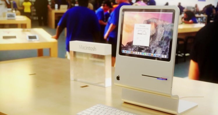 [Концепт] iPad Air скрестили с классическим Macintosh. Фото.
