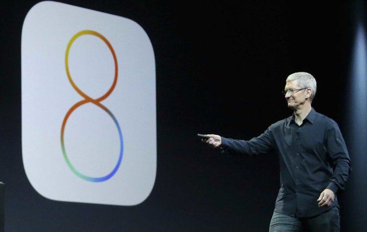Пользователи почти перестали обновляться до iOS 8. Пользователи почти перестали обновляться до iOS 8. Фото.