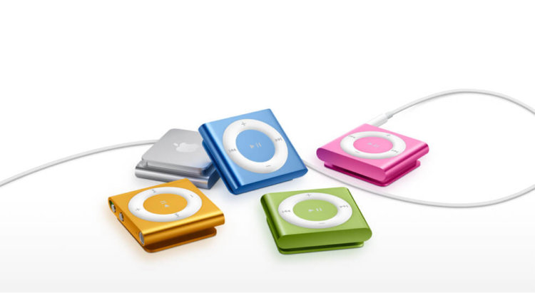 Приготовьтесь попрощаться с iPod Shuffle. Фото.