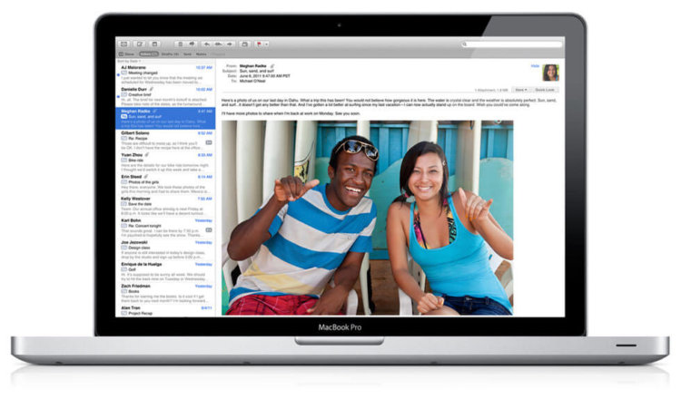 3 почтовых клиента для Mac, которые могут вам понравиться. Фото.