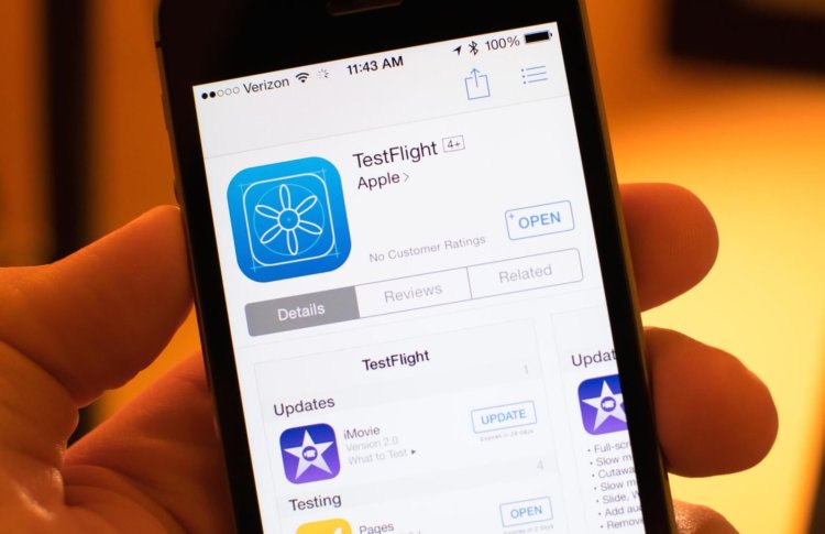 Apple закрывает TestFlight. Фото.