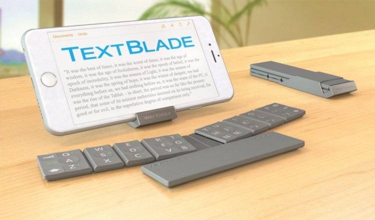 TextBlade — еще никто не печатал на смартфоне так быстро. Фото.
