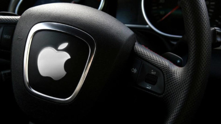 Новые подробности об электромобиле Apple. Фото.