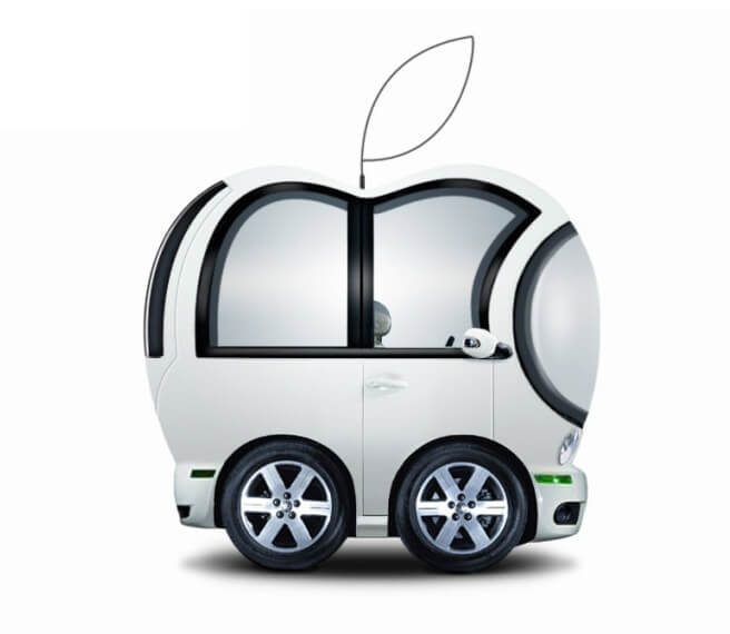 Новое видео с загадочным автомобилем Apple. Фото.