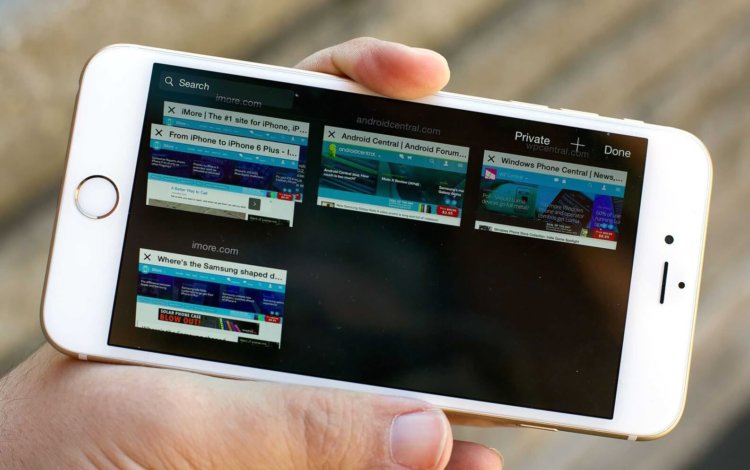 Расширяем функции Safari с вкладками iCloud. Фото.