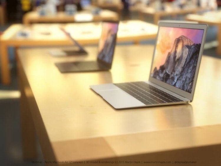 Apple может показать новый Macbook Air на следующей неделе. Фото.