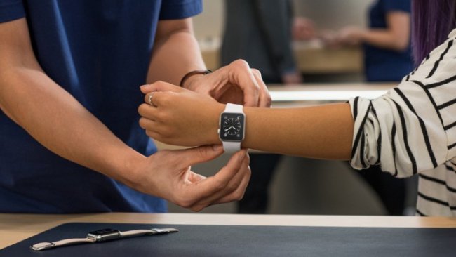Примерка Apple Watch Примерка Apple Watch