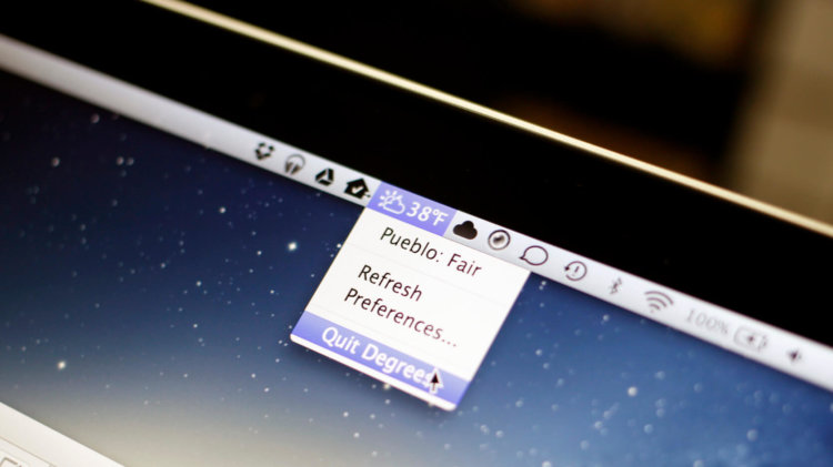 Как освободить верхнюю панель в OS X от ненужных значков. Как освободить верхнюю панель в OS X от ненужных значков. Фото.