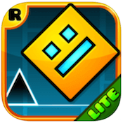 Geometry Dash Lite — платформер первоклассного уровня. Geometry Dash Lite — платформер первоклассного уровня. Фото.