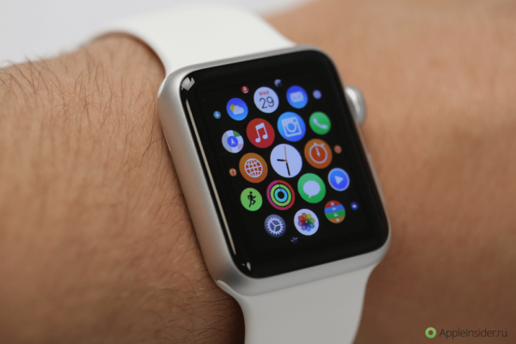 Обзор Apple Watch Sport. Фото.