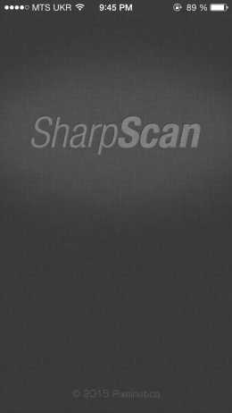 SharpScan - 1