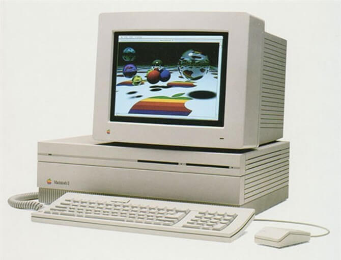 Про «ту Apple». 1987 год, торжество Джона Скалли. Macintosh II. Про «ту Apple». 1987 год, торжество Джона Скалли. Macintosh II. Фото.