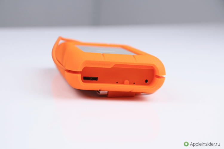 Обзор портативного внешнего жесткого диска LaCie Rugged RAID. Фото.