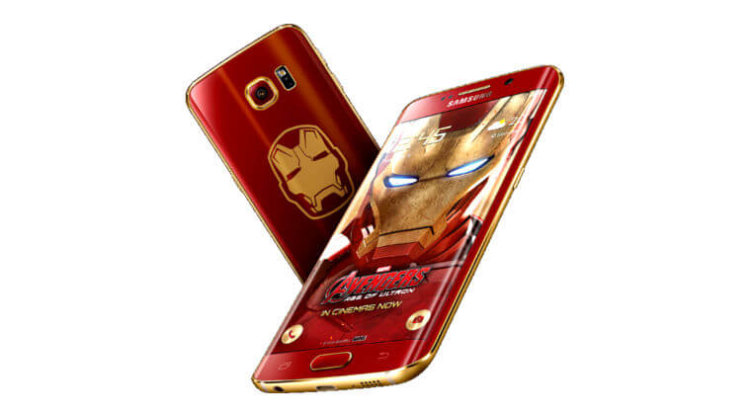 Galaxy S6 Edge Iron Man Limited Edition Galaxy S6 Edge Iron Man Limited Edition