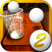 GlassPong2: когда твои друзья — граненный стакан и шарик от пинг-понга. Фото.