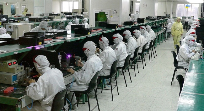Pegatron активно набирает новых рабочих на заводы. Pegatron активно набирает новых рабочих на заводы. Фото.