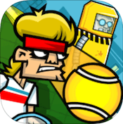 Tennis in the Face: это не Уимблдон, это теннис в лицо. Фото.