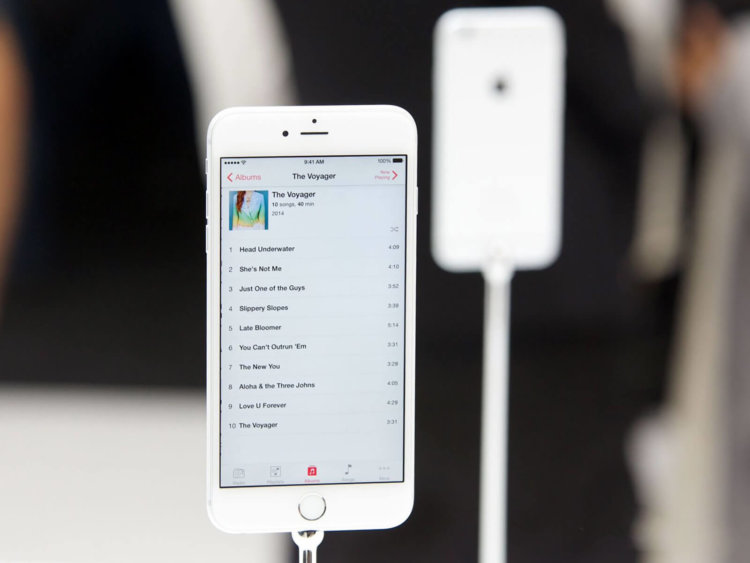 Как сэкономить трафик при прослушивании Apple Music? Фото.