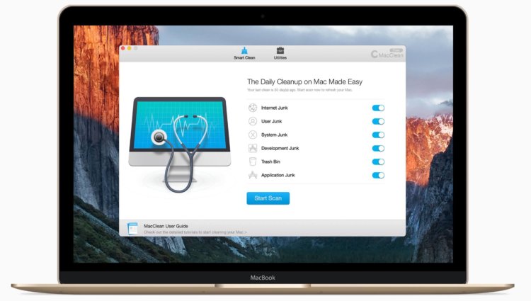 MacClean — бесплатное решение для чистки вашего Mac. MacClean — бесплатное решение для чистки вашего Mac. Фото.