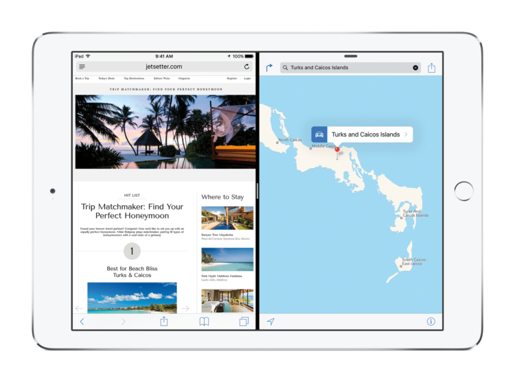 iPad на iOS 9 iPad на iOS 9