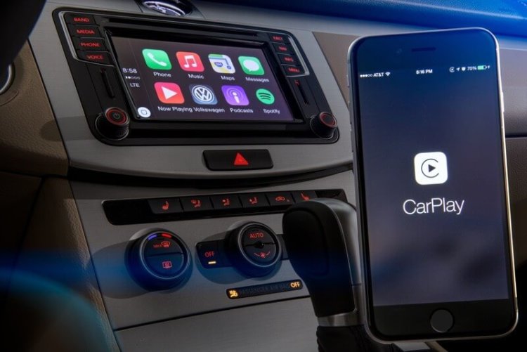 CarPlay расширяет горизонты: теперь и Volkswagen. Фото.