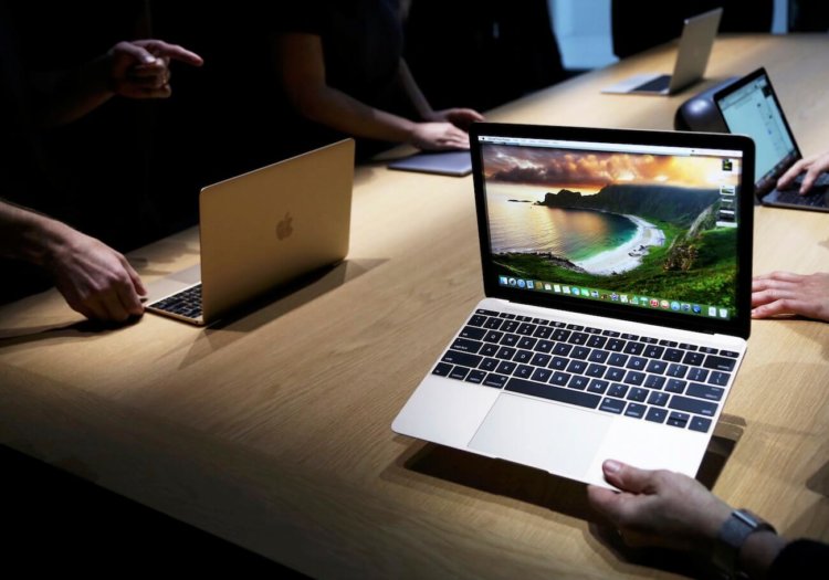 Новый MacBook можно заряжать от солнца. Фото.