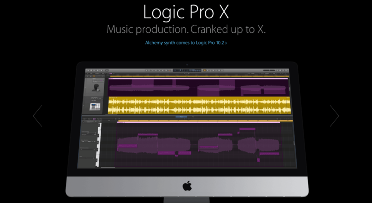 Музыкальная «Алхимия»: Apple обновила Logic Pro. Музыкальная «Алхимия»: Apple обновила Logic Pro. Фото.