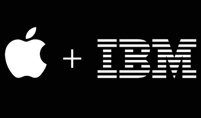 Ibm apple. IBM И Apple. Philosophy logo. Music make on IBM. The service of clouds.