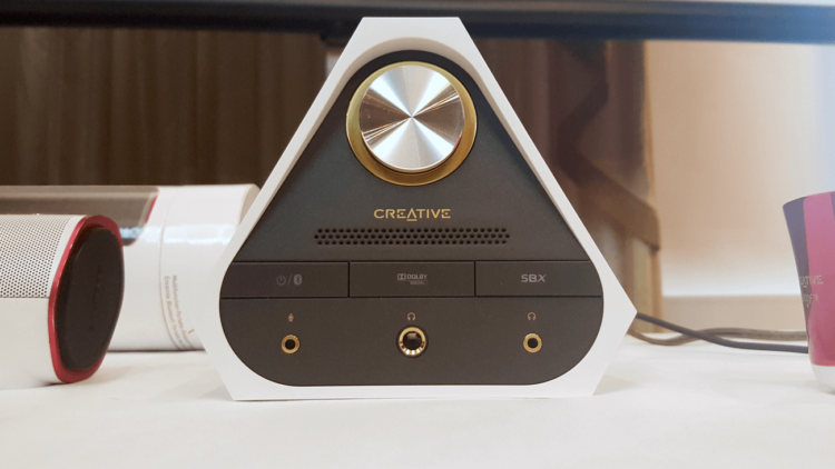 Creative представила новинки Sound Blaster в Москве. Фото.