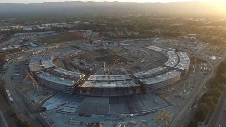 apple-campus-2-drone-footage-september apple-campus-2-drone-footage-september
