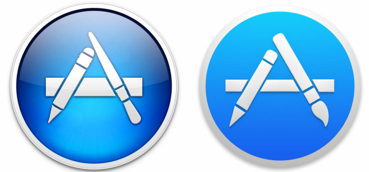 Cтарые программы остаются в Mac App Store. Фото.