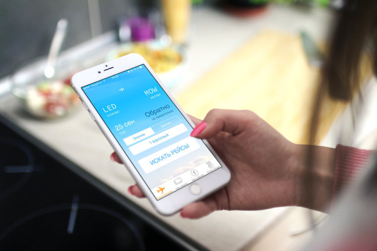 Находи дешевые авиабилеты на своем iPhone с Kupibilet.ru! Фото.