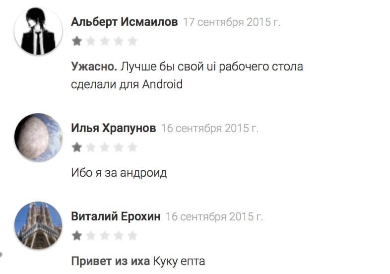 Отзывы Отзывы