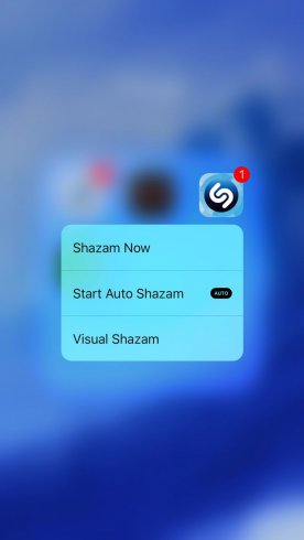 shazam-3d-touch shazam-3d-touch