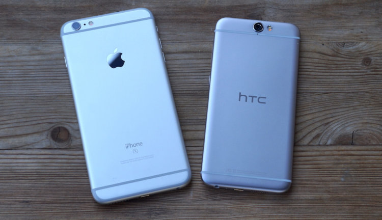 HTC One A9 — удачный клон iPhone 6? Фото.