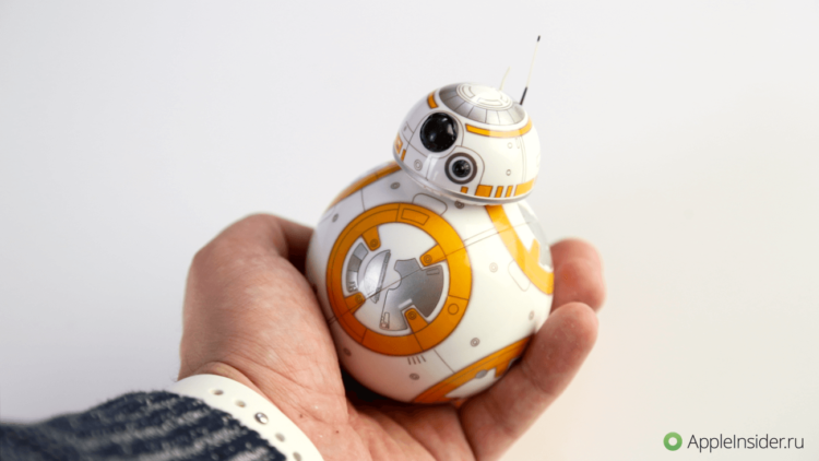 Розыгрыш робота из Звёздных Войн BB-8 от AppleInsider.ru и Бандерольки. Розыгрыш робота из Звёздных Войн BB-8 от AppleInsider.ru и Бандерольки. Фото.