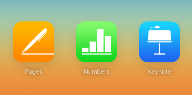 iWork для iCloud iWork для iCloud