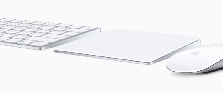 Новая периферия от Apple сопрягается по-новому. Фото.