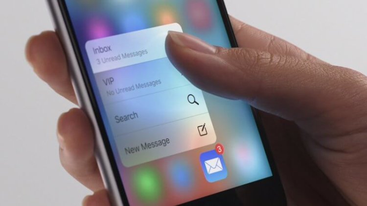 [ВИДЕО] Как работает 3D Touch в сторонних приложениях на iPhone 6s Plus. Фото.