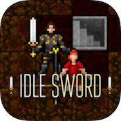 Idle Sword — кликер с элементами RPG. Фото.