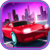 Neon Drive — гоночная аркада в духе игровых автоматов 80-х годов. Фото.