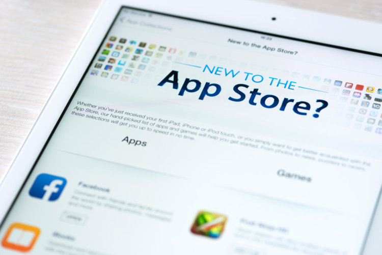 Что стало с App Store и iTunes Store? Фото.