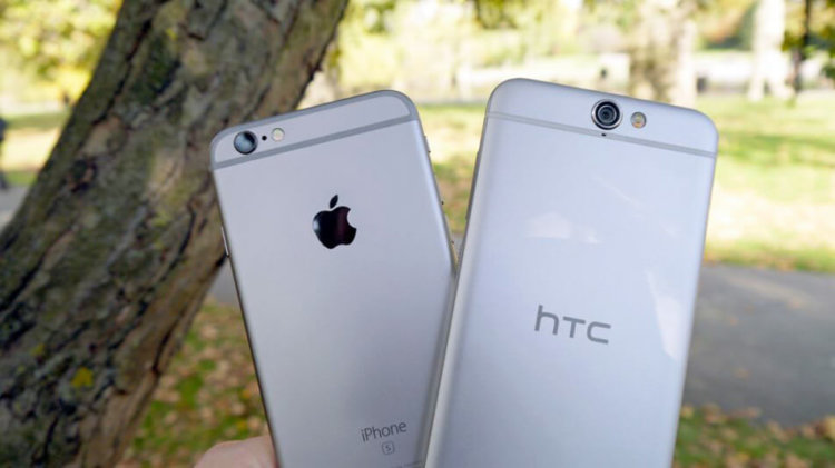 HTC One A9 и iPhone HTC One A9 и iPhone