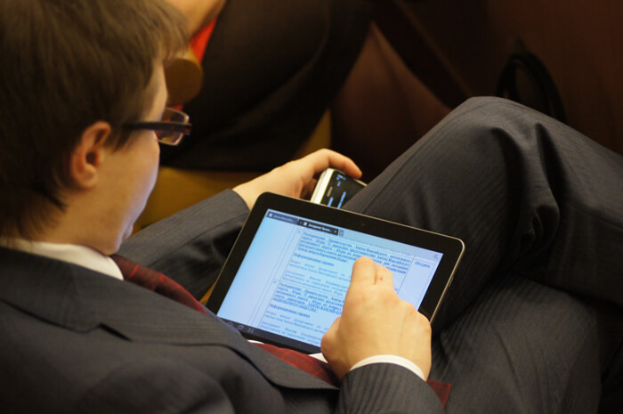 iPad в Госдуме iPad в Госдуме