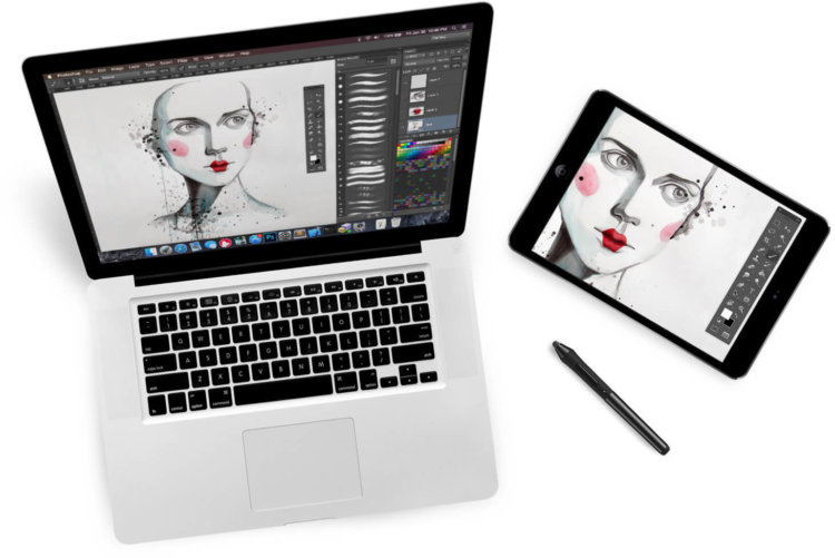 Обновленное приложение Astropad превращает iPad Pro в графический планшет. Фото.