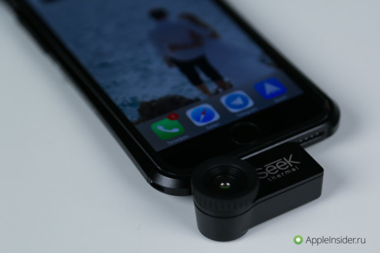 Превращаем iPhone в тепловизор вместе с Seek Thermal. Фото.