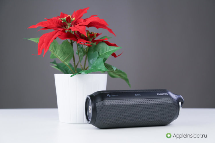 Беспроводная акустическая система Philips: не только для iPhone и iPad. Фото.