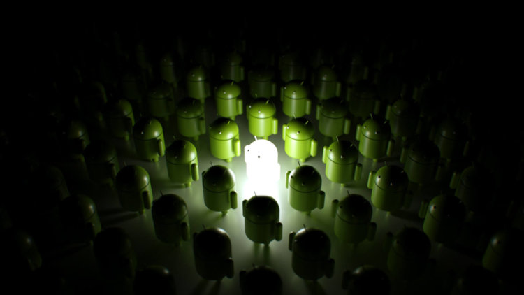 Android не может удовлетворить требования большинства потребителей. Фото.