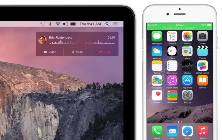 Приятный бонус для пользователей Continuity на Mac. Приятный бонус для пользователей Continuity на Mac. Фото.